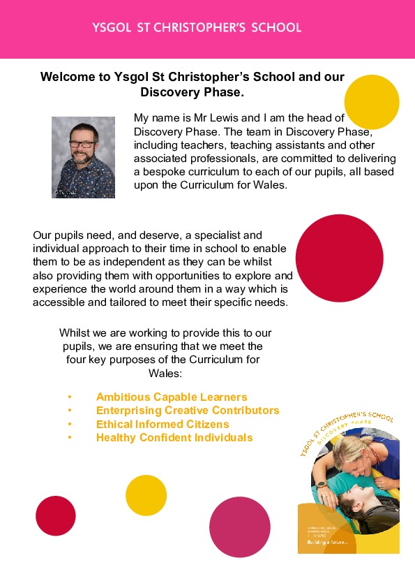 Discovery head of phase welcome